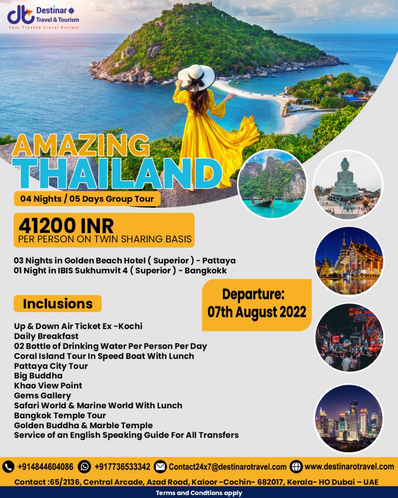 Thailand – 3 Nights / 4 Days